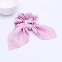 Simple fashion candy solid color rabbit ears head circle