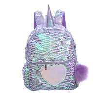 Children's Symphony Hairball Sequin Backpack School Bag