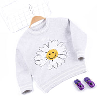 Girls double-layer sweater foreign trade knit sweater
