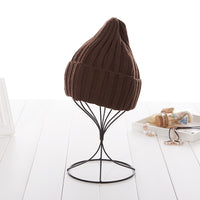Lovers knitted hat candy color