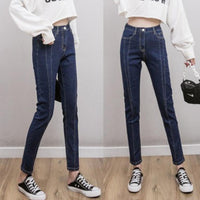 Mast Stretch Slim Trousers Plus Size Women's Jeans