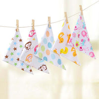 Adjustable baby anti-slobber towel