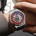Waterproof Luminous Gambling Plate Men's Automatic Mechanical Watch