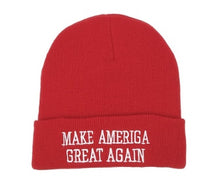 Knitted Embroidered Cotton Hat