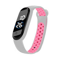 Waterproof Student Two-color Sports Bracelet Watch