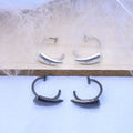 Stainless Steel Polished Wolf Tooth Shape Lip Trim Ornament