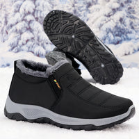 Cotton-padded Shoes Men's Fleece-lined Thick Leisure Warm Snow Boots