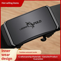Automatic Buckle Trendy Business All-match Belt High-end Pants Belt
