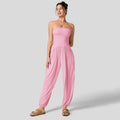Summer Solid-color Casual Jumpsuit