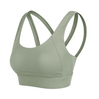Crossover One-piece Shockproof Yoga Underwear