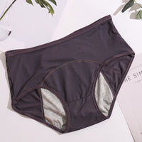 Women's Breathable Mid-high Waist Physiological Pants Leak-proof Sanitary Panties