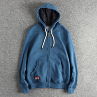 Cardigan Sweater Men's All-match Casual Solid Color Hoodie Fashion