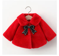 Infant Furry Sweater Autumn And Winter Girls Cloak