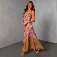 Printed Sexy Fashionable Strap Dress For Women