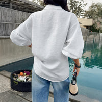 Women's Elegant, Effortless-Style Loose Slimming Shirt