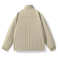 Men's Thin Windproof Youth Solid Color Jacket