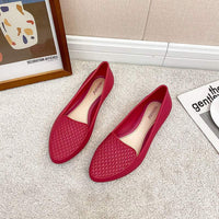 Baotou Sandals Women Summer Fashion Outdoor Anti-slip Flat Crystal