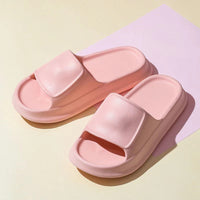 Soft Slippers EVA Home Shoes For Women Men Non-slip Bathroom Slippers