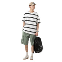 Fashion Men's And Women's Tops Striped T-shirt