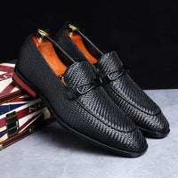 Big Yards Business Leisure Men Leather Shoes