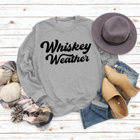 Lettered Casual Round Neck Long Sleeve Loose Sports Fashion Sweater