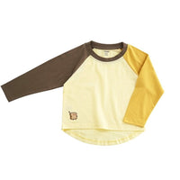 With Children In Color Raglan Long-Sleeved T-shirt With
