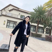 Men's fur coat