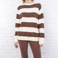 Men And Women Autumn And Winter Sweater Crew Neck Casual Loose Knit