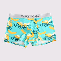 Men's Ice Silk Printed Loose And Cute Cartoon Underwear