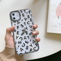 Tide brand sticker transparent phone case