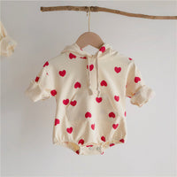 Love Bag Fart Romper Male And Female Baby Foreign Style Jumpsuit
