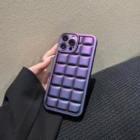 Isn Niche Wind Dark Purple Mobile Phone Case