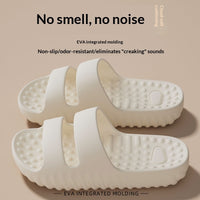 Thick-soled Massage Slippers Indoor Home Use Non-slip And Quiet EVA Material Deodorizing