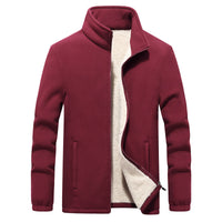 Men's Plush Fleece Coat With Extra Fat And Extra Thick Warm Sweater