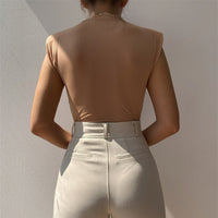 Fashion Light Mature Temperament V Neck Jumpsuit Women