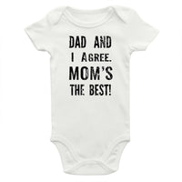 Baby Romper Solid Color Letter Short Sleeve Triangle Romper