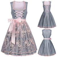 Beer Festival Maid Performance Lace Dress