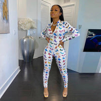 Women's long sleeve sports jumpsuit