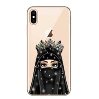 Veil girl phone case