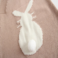 Triangle knitted jumpsuit