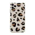 Compatible with Apple , Oil Painting Leopard Print Mobile Phone Case