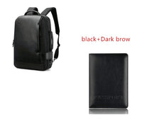 New business computer backpack travel waterproof men's backpack usb rechargeable backpack