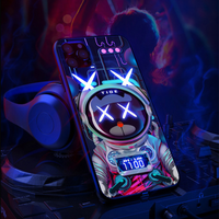 Flashing Shell Voice-activated Luminous Mobile Phone Case
