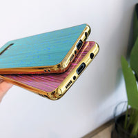 Electroplating colorful meteor phone case
