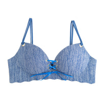 Front drawstring smooth seamless girl underwear