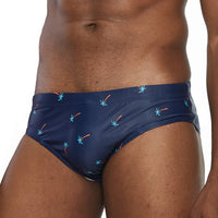 Men's briefs competition swimming trunks