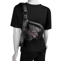 Gear Duke Vintage Steampunk Bag Retro Rock Gothic bag Goth Shoulder Waist Bags Packs Victorian Style Women Men leg bag