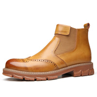 Men's casual warm cotton boots