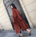new autumn and winter Korean version of the popular double-sided thick woolen coat