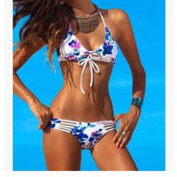 New digital printed bikini swimsuit